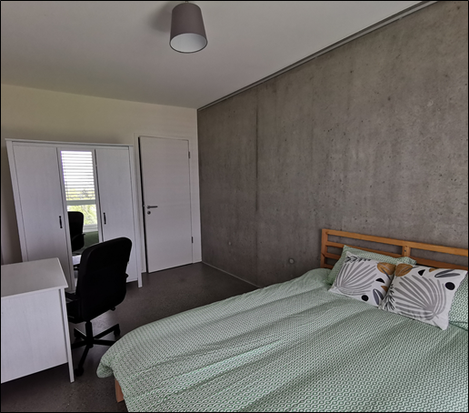 5F – Chambre double dans une colocation avec vue sur le lac